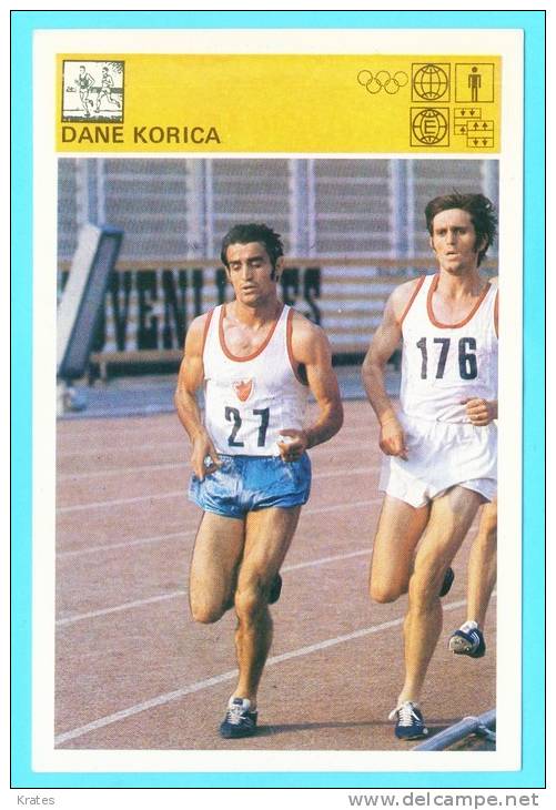 Svijet Sporta Cards - Dane Korica   112 - Leichtathletik