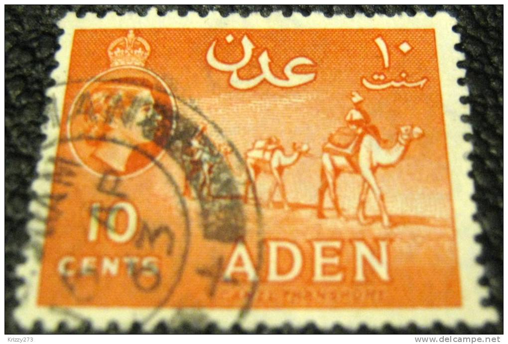 Aden 1953 Camel Transport 10c - Used - Aden (1854-1963)
