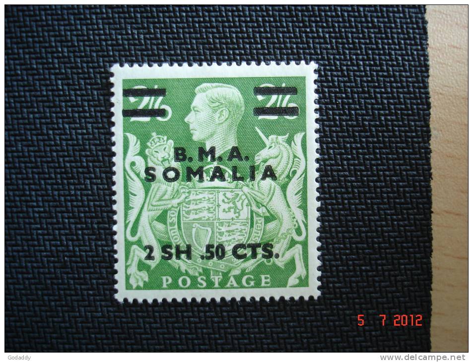 Brit. Occupation Of Italian Colonies 1948  Somalia Set Of 11 SGS10 To S20 MH See Notes - Somalië