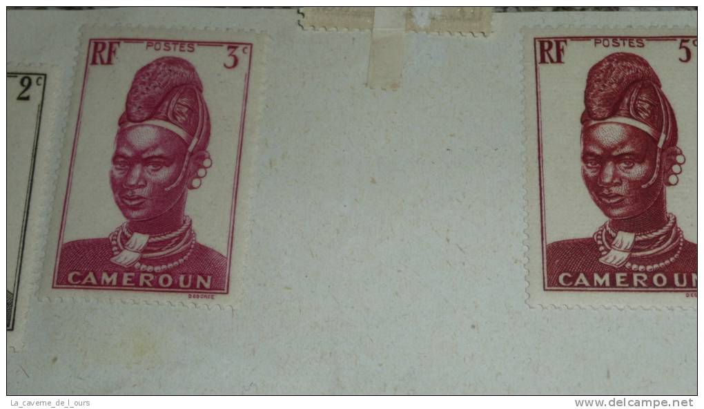 Lot Anciens Timbres Neufs France Colonies Françaises Indochine Cameroun Togo Guinée Algérie Sénégal Saint-Pierre Et Miqu - Andere & Zonder Classificatie