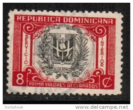 DOMINICAN REPUBLIC   Scott #  G 8  VF USED - Dominican Republic