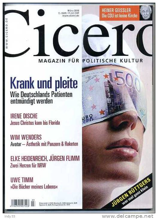 - CICERO MARS. 2010 . - Politik & Zeitgeschichte