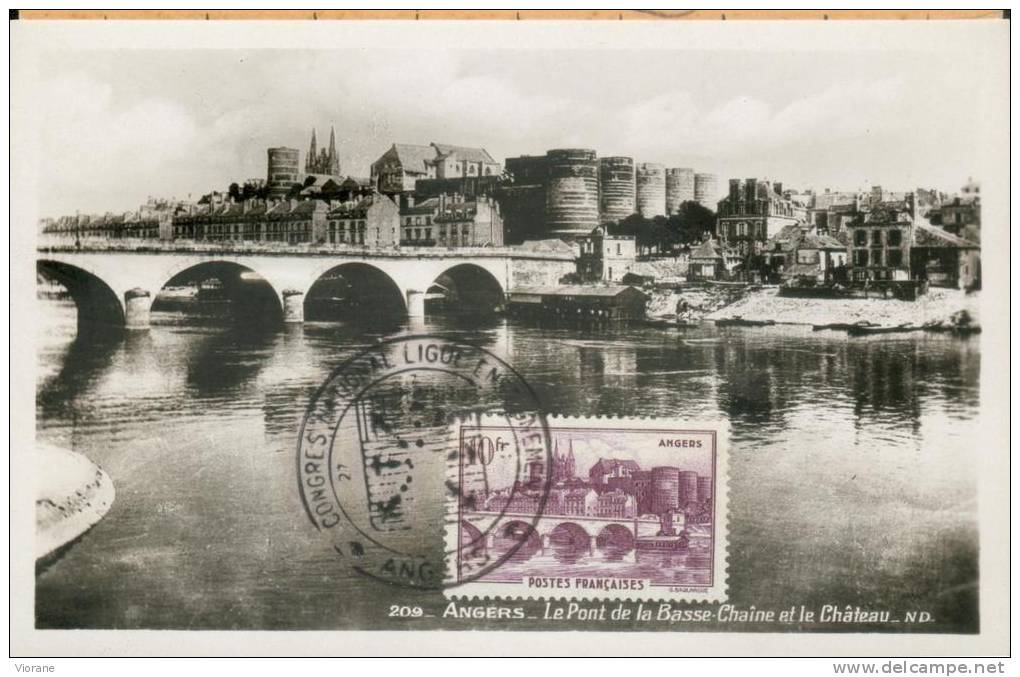 Angers - Congrès Ligue D'enseignement - 1940-1949