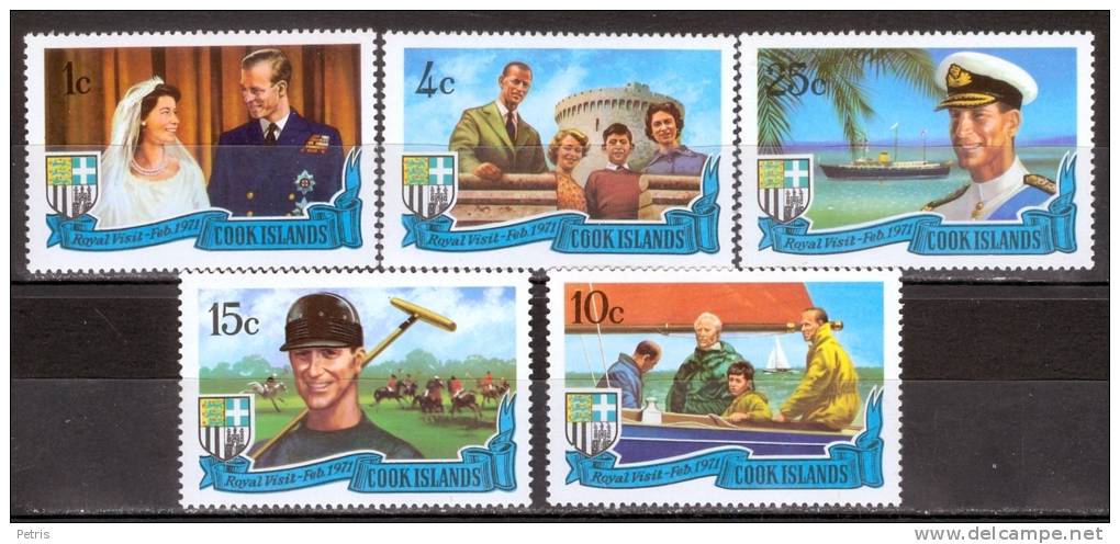 Cook Islands 1971 Visit Of Prince Philip MNH** - Lot. 924 - Cookeilanden