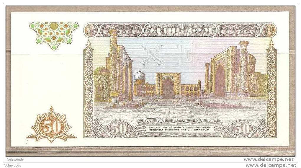 Uzbekistan - Banconota Non Circolata Da 50 Som - 1994 - Oezbekistan