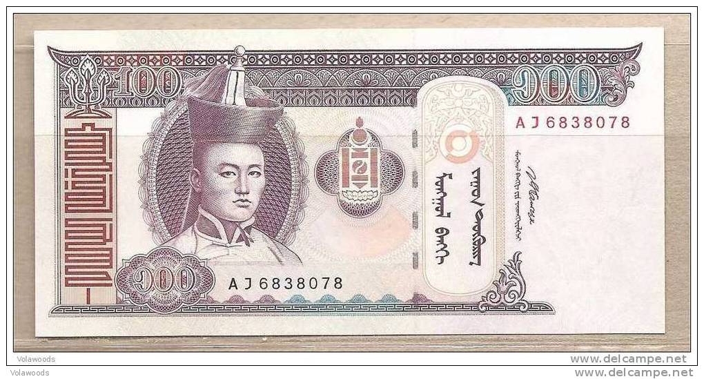 Mongolia - Banconota Non Circolata Da 100 Tughrik - 2008 - Mongolei