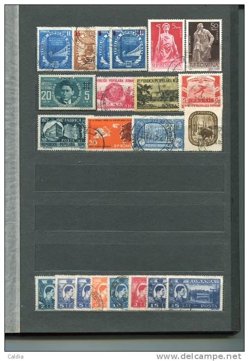 B Roumanie Romania Rumänien Timbres - Stamps Collection > 250 - Collections