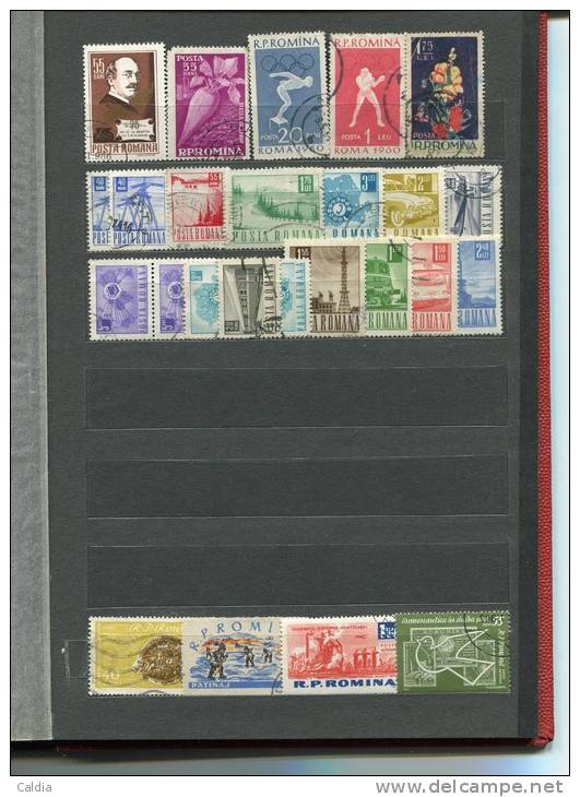 b Roumanie Romania Rumänien Timbres - Stamps Collection > 250