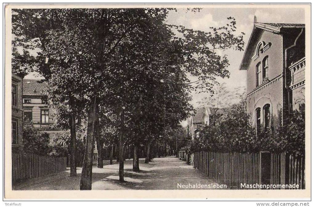 Neuhaldensleben Börde Maschenpromenade 1.10.1943 Gelaufen - Haldensleben