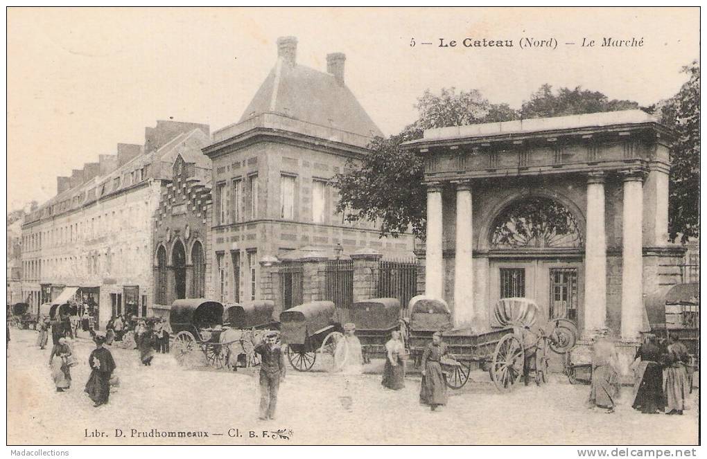 Le Cateau (59) : Le Marché - Le Cateau