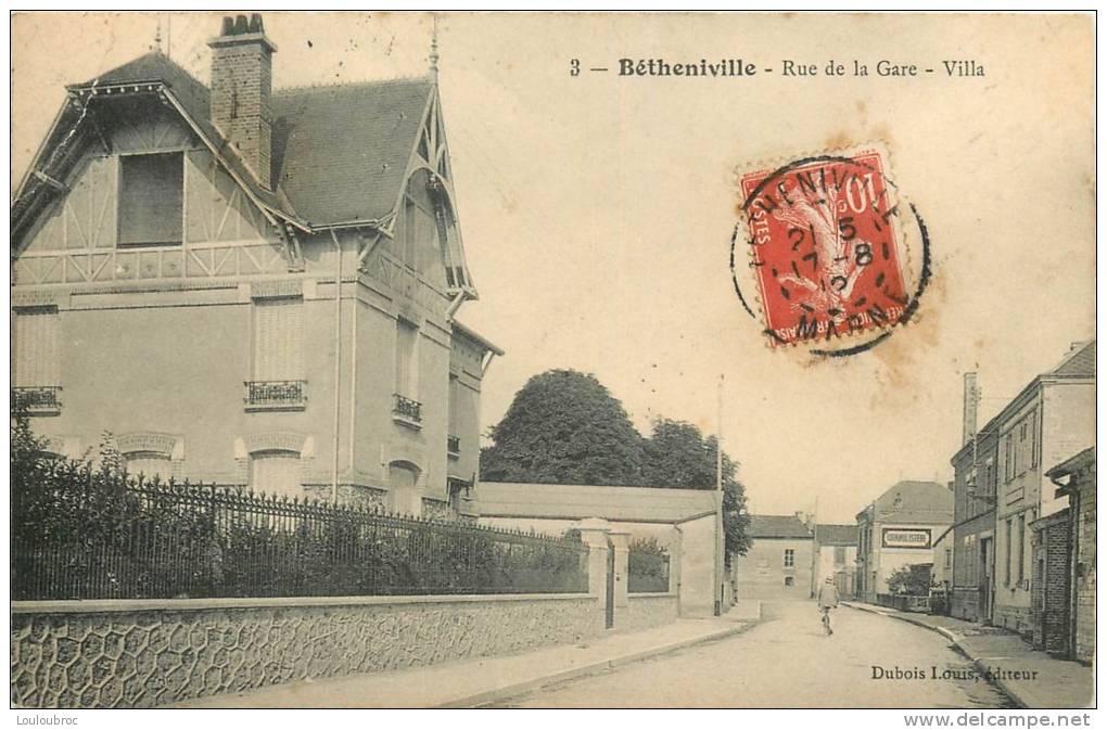 51 BETHENIVILLE RUE DE LA GARE VILLA - Bétheniville