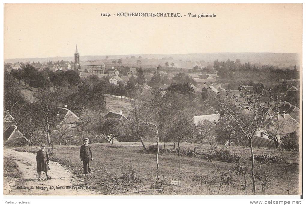 Rougemont-le-Château (90) : Vue Générale - Rougemont-le-Château