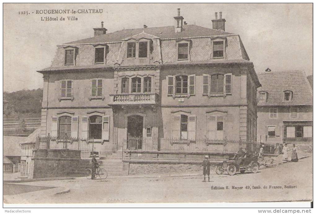 Rougemont-le-Château (90) : L'hôtel De Ville - Rougemont-le-Château