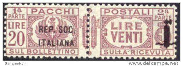 Q12 Mint Hinged 50l Parcel Post From 1944 - Colis-postaux