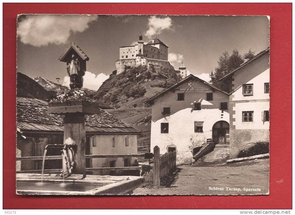 Q0176 Schloss Tarasp Sparsels.Rosaire.  Circulé. Gaberell Stöckenius Scuol 31203 - Scuol