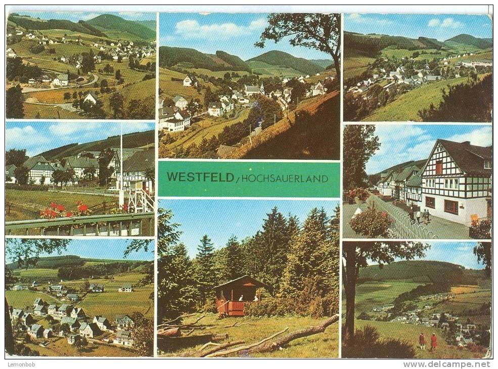 Germany, WESTFELD, Hochsauerland, 1970s Used Postcard [10694] - Schmallenberg