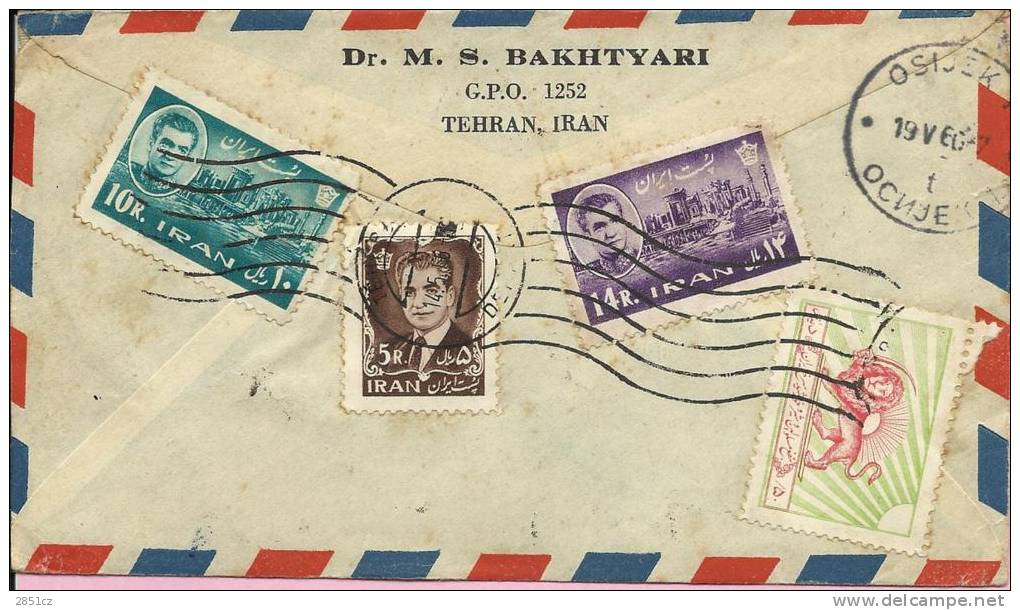 Airmail, Iran, 1966., Letter - Iran