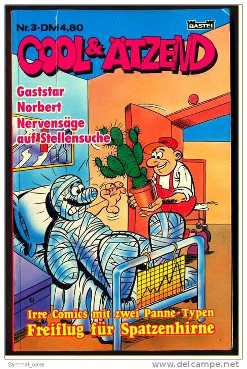 Comic Cool & Ätzend  -  Nr. 3  -  Von Bastei Ca.1985 - Micky Maus