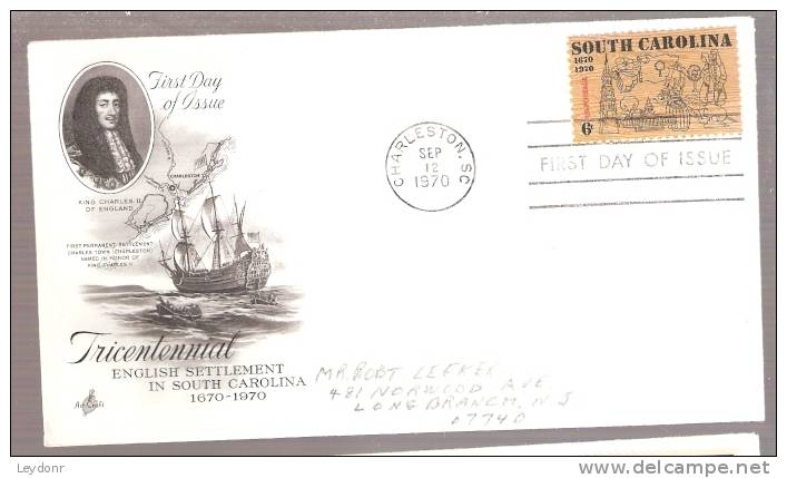 FDC South Carolina - 1961-1970