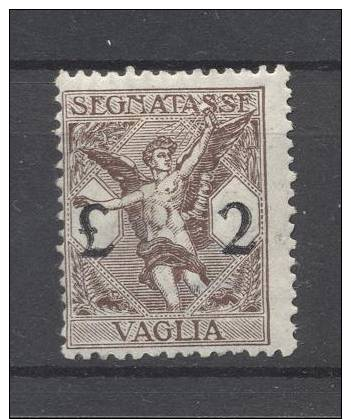 Italien, * (avec Charn.s. Scan ), Regno, 1924, Segnatasse Per Vaglia , Sass: 5 / Postanweisung Mi: 5 - Taxe