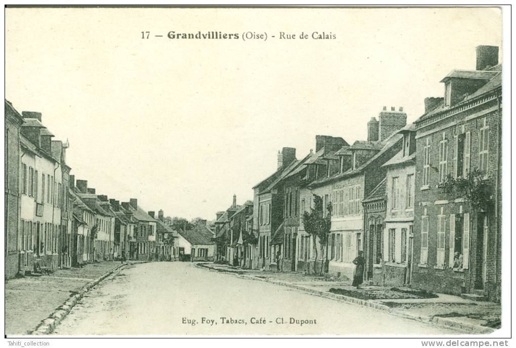 GRANDVILLIERS - Rue De Calais - Grandvilliers