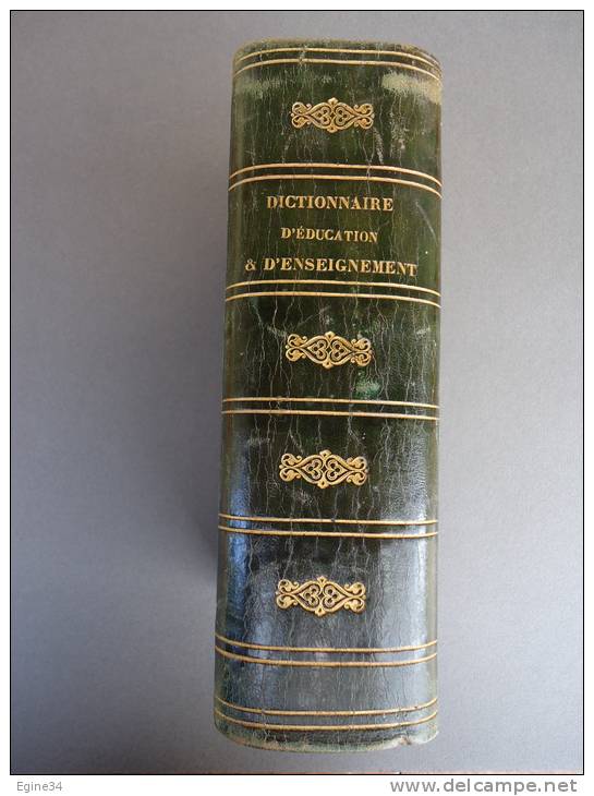 CAMPAGNE E.M. - DICTIONNAIRE Universel D'Education Et D'Enseignement - Plus - DICTIONNAIRE Comique - 1873 - - Dictionnaires
