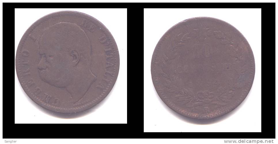 10 CENTESIMI 1894 R - 1878-1900 : Umberto I