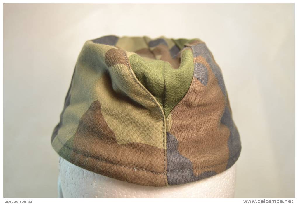 Casquette Taille 54  Armée Française Visière Basse, Camouflé (style Algérie / Bigeard) Airsoft Paintball Chasse Nature.. - Casques & Coiffures