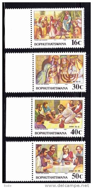 Bophuthatswana - 1988 - Easter Stamps - Full Set - Pasen