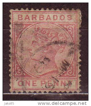 BARBADES - 1882 - YT N° 40 - Oblitéré  - - Barbados (...-1966)