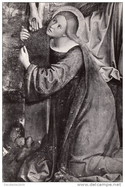 BR7799 Monastere De Cimiez La Madeleine Detail De La Crucification De Louis Brea   2 Scans - Musées