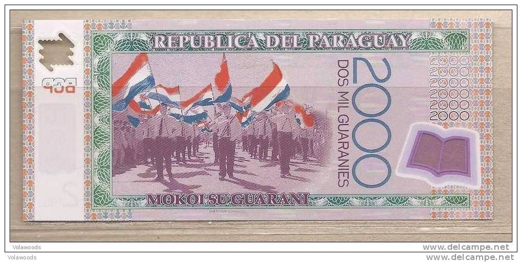 Paraguay - Banconota Non Circolata Da 2000 Guarani - 2008 - Polymer - Paraguay