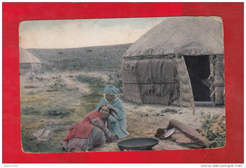 CPA - Die Kirgisen , Ein Russiches Nomadenvolk - écrite De Grodno - Krieglazarett Cachet Allemand - Russie Poilu 1916 - Kyrgyzstan