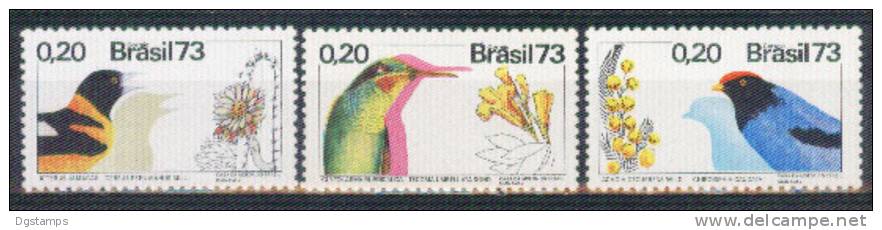 Brasil 1973 YT 1973 ** Fauna Y Flora. Ver Descripcion Completa. See Full Description. - Unused Stamps