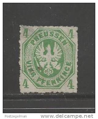 GERMANY -PREUSSEN 1861 Unused  (no Glue Stamp Adler Green Nr. 14 - Other & Unclassified