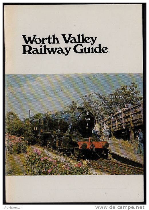 Msc626 Worth Valley Railway Guide, 1978,  4th Edn  36pp - Other & Unclassified