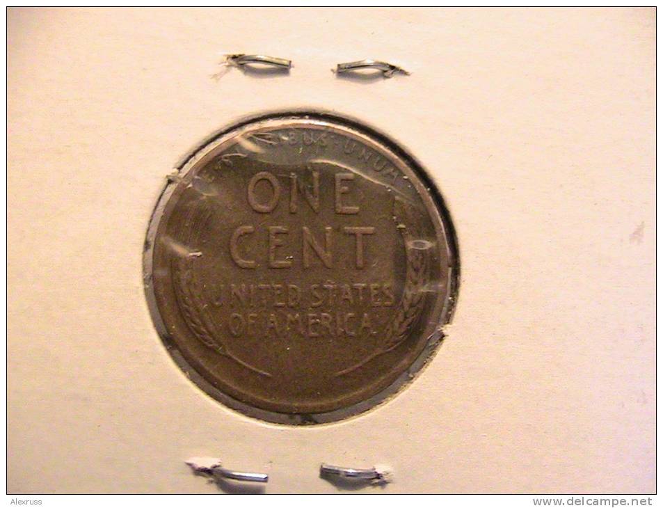 US 1926 ,1 Cent Lincoln Wheat Ears Coin,VF  Lot-2 - 1909-1958: Lincoln, Wheat Ears Reverse