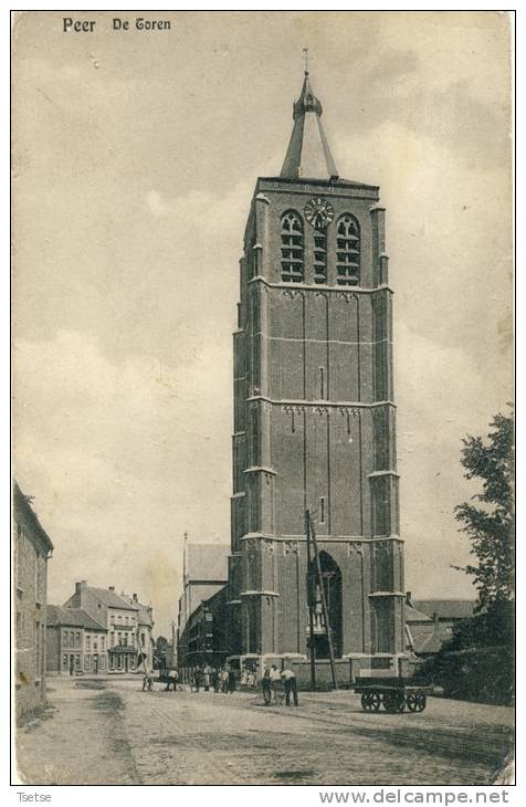 Peer - De Toren - 1909 ( Verso Zien ) - Peer