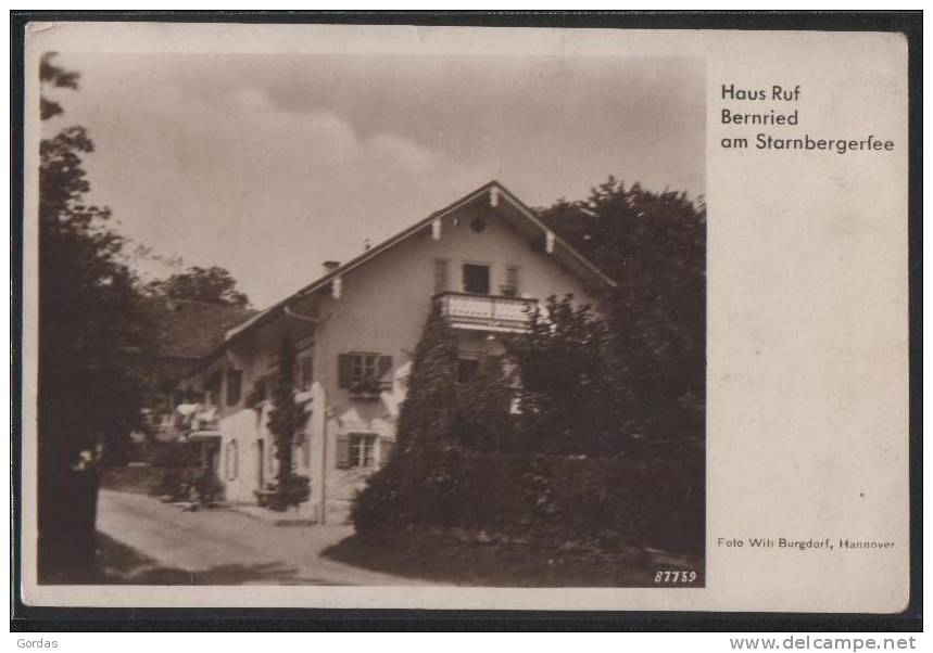 Germany - Haus Ruf Bernried Am Starnbergerfee - Starnberg