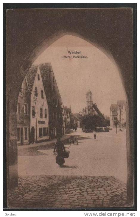 Germany - Weiden - Unterer Marktplatz - Judaica - Jewish Star - Weiden I. D. Oberpfalz