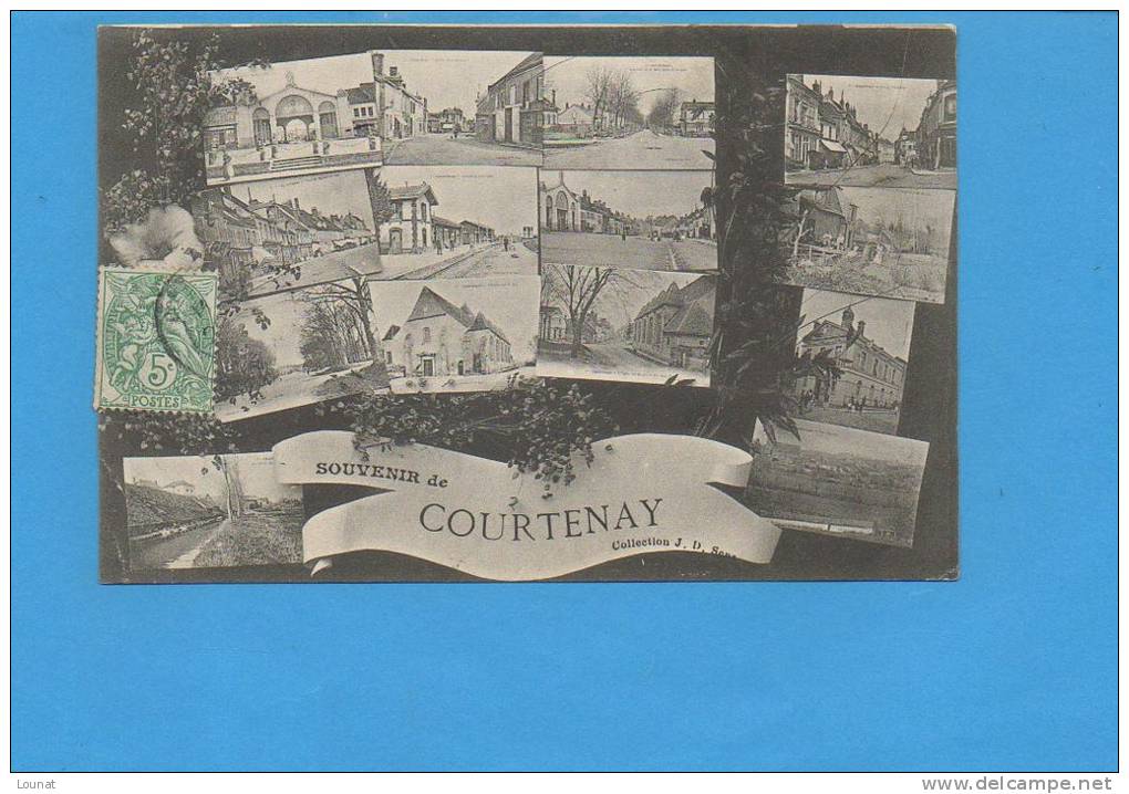 COURTENAY : Souvenir (pliée Coin Supérieur Droit) - Courtenay