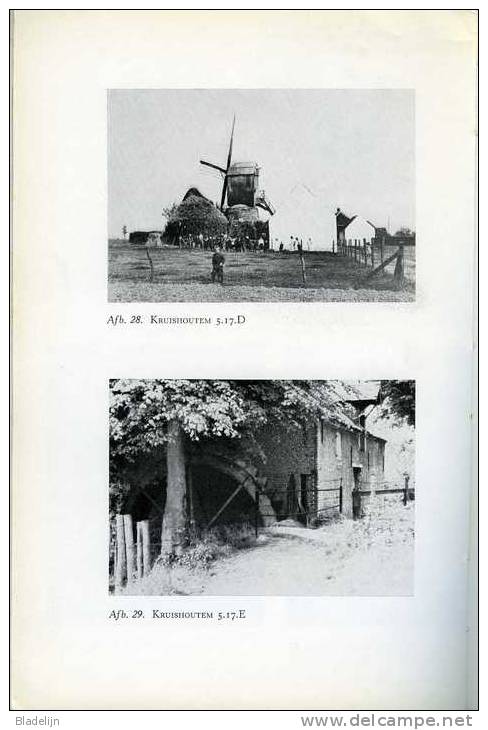 Molen/moulin - Kultureel Jaarboek Oost-Vlaanderen 1962: WIND- & WATERMOLENS Arr. Oudenaarde En Sint-Niklaas - Histoire