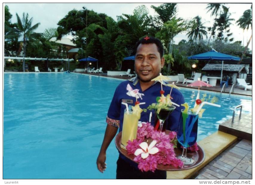 (350) Papua New Guinea - Papaousie Nouvelle Guinée - Hotel Pool - Papouasie-Nouvelle-Guinée