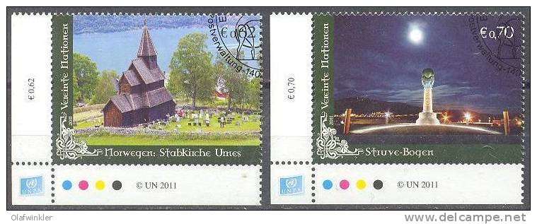 2011 UNESCO Welterbe / World Heritage / Patrimoine Nordique Used/gestempelt/oblietere - Used Stamps