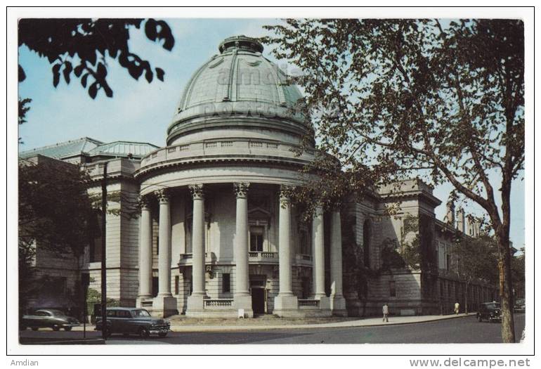 USA New Haven CT CONNECTICUT - YALE UNIVERSITY WOOLSEY HALL - Ca 1950s-60s Vintage Postcard  [s2499] - New Haven