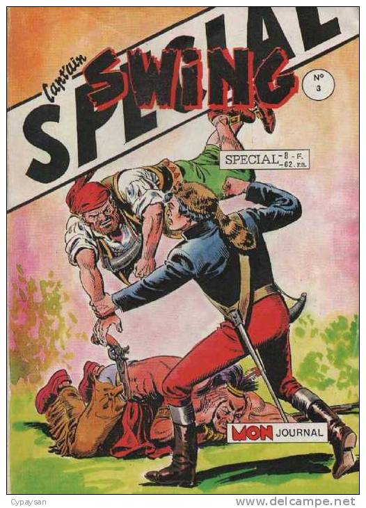 SWING SPECIAL N° 3  BE MON JOURNAL 05-1987 - Captain Swing