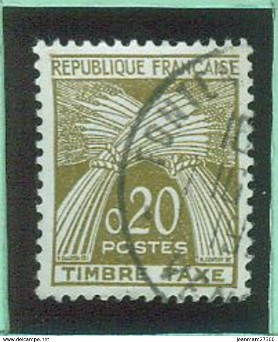 92 Oblitéré Taxe - 1960-.... Used