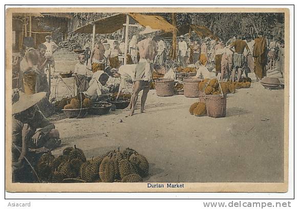 Durian Market 1923 Y. Ebata - Thaïlande