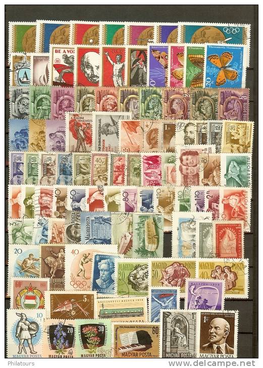 Collection Hongrie Timbres Petit Prix 2 Scans - Collezioni