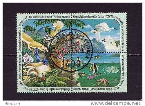 ONU  Vienne  1991  N° 118 . 121 Oblitéré - Used Stamps